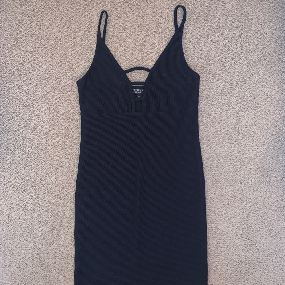 Top Shop Black Mini Dress